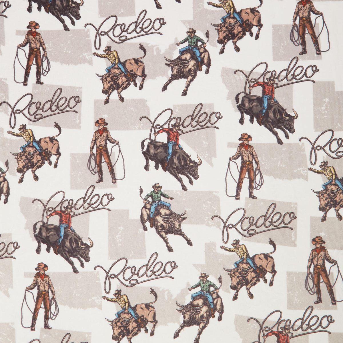 Cuddle® Prints - Rodeo Natural Yardage