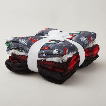 Gnomes Sensational Strips Cuddle Quilt Kit