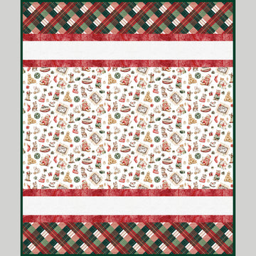 Jingle Paws Sensational Strips Cuddle Quilt Kit