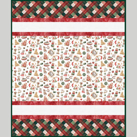 Jingle Paws Sensational Strips Cuddle Quilt Kit