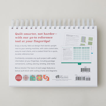 Quilter's Quick-Reference Guide Book