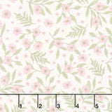 Layla - Daisy Warm White Yardage