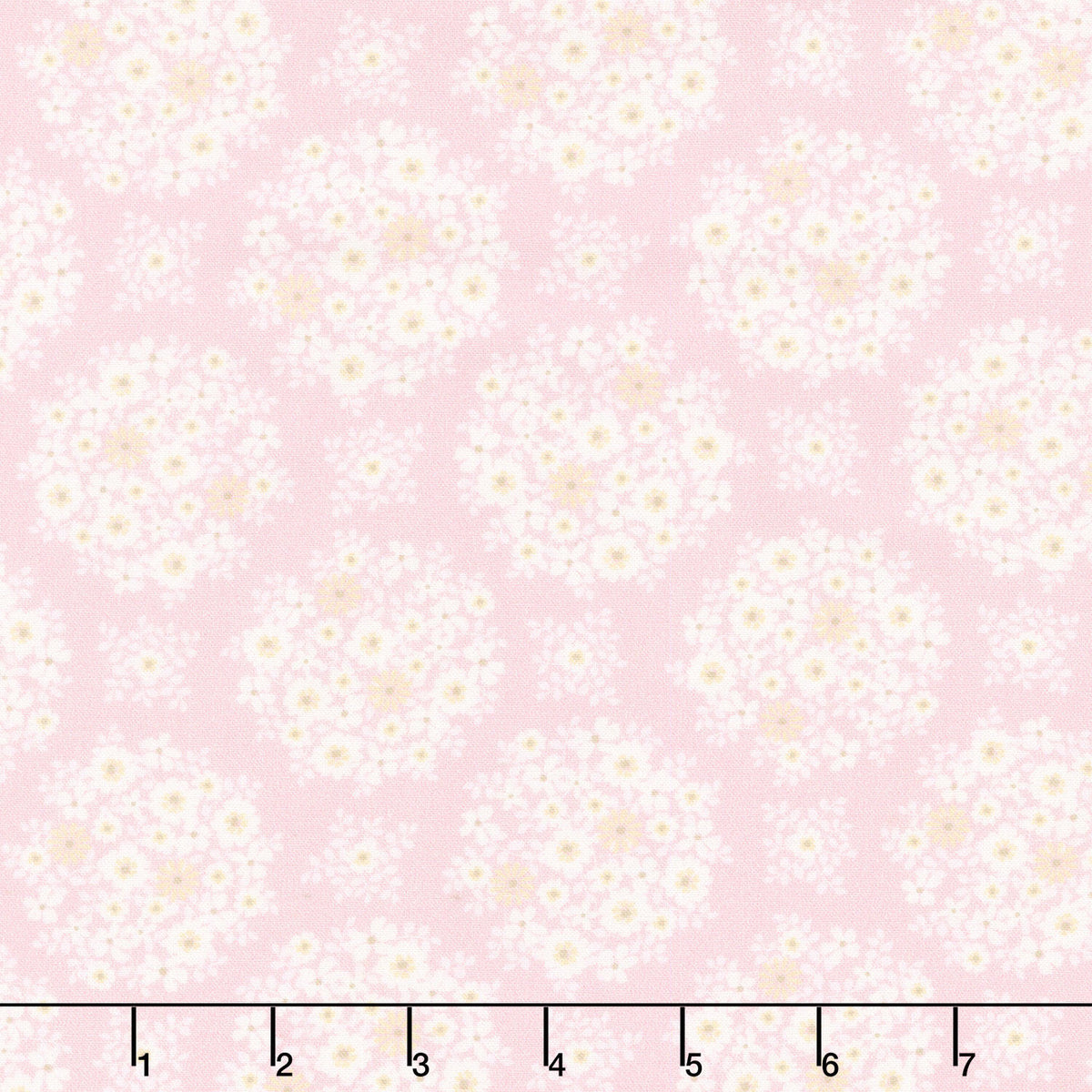 Layla - Floral Bouquet Blush Yardage