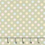 Layla - Polka Dot Artichoke Yardage