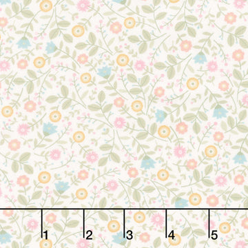 Layla - Calico Warm White Yardage