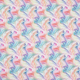 Flutter - Satin Texture Pastel Yardage