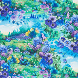 Meadow Bloom - Meadow Wild Floral Multi Digitally Printed Yardage