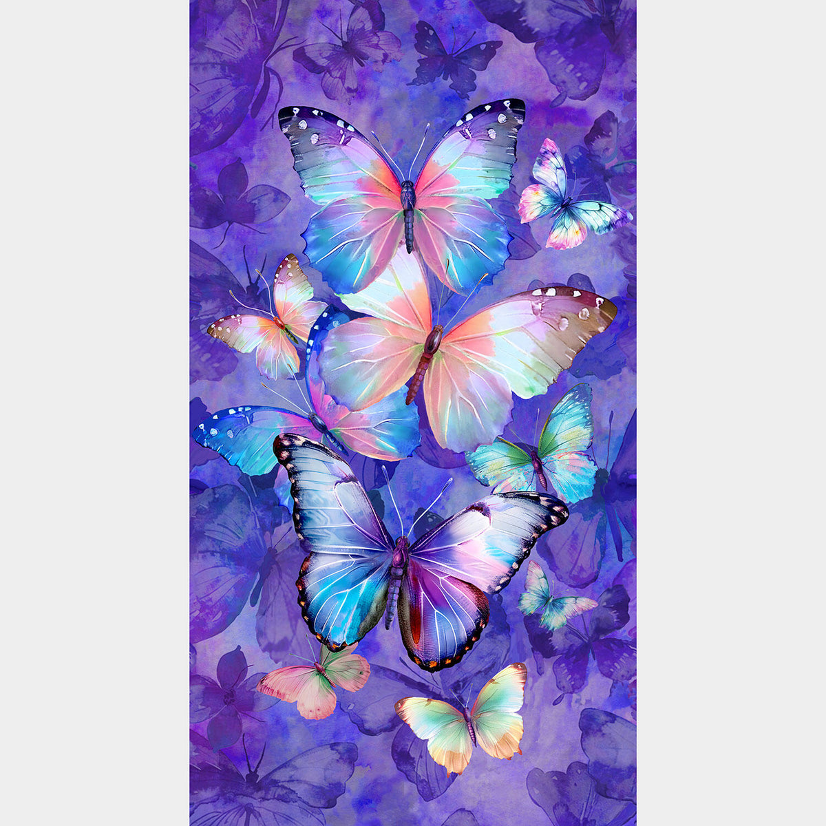 Flutter - Butterfly Purple Panel