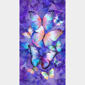 Flutter - Butterfly Purple Panel
