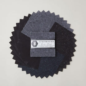 Fundamentals Back in Black 5" Squares