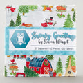 Snowy Greetings 5" Squares
