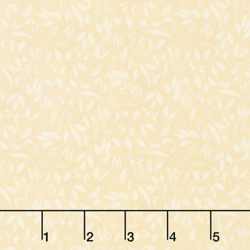 Fundamentals - Foliage Cream Yardage