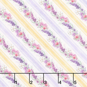 Sweet Honey Bee - Ticking Stripe Yellow Yardage