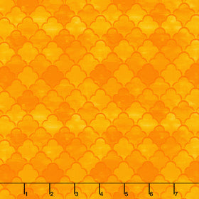 Harvest Delight - Scallops Gold Yardage