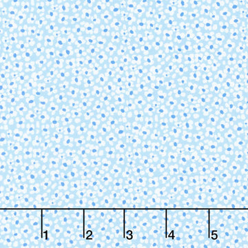 Indigo Lane - Ditzy Floral Blue Yardage