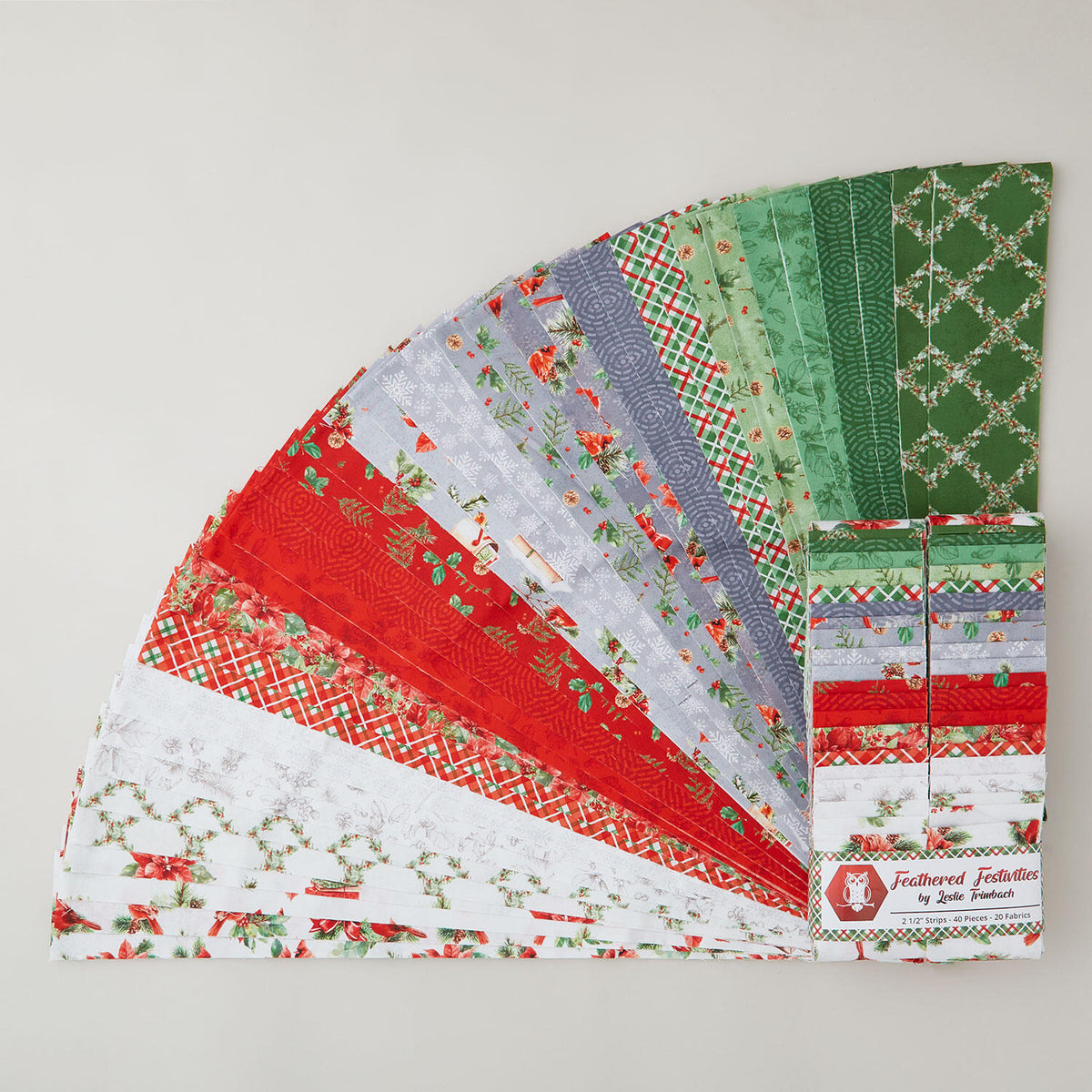 Feathered Festivities 2 1/2" Strips