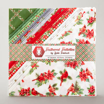 Feathered Festivities 10" Squares