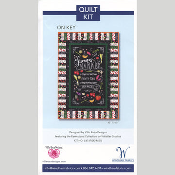Farmstand On Key Quilt Kit