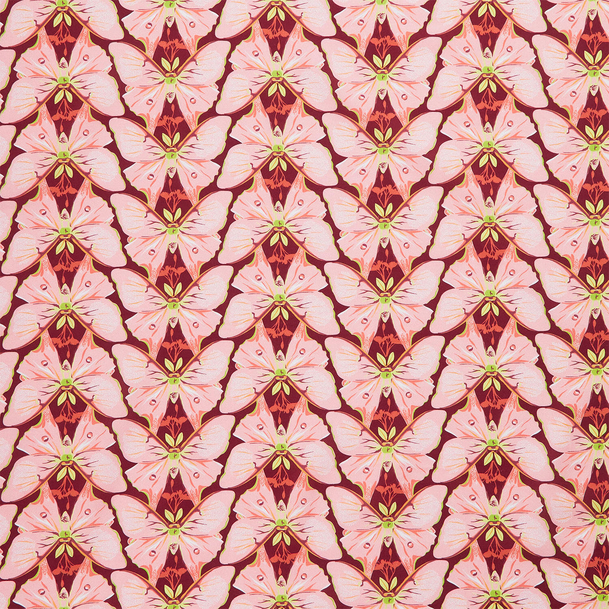 Insectarium - Luna Pink Yardage