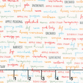 Honeycrisp - Orchard Delights Ivory Yardage