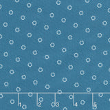 Swatch Book - Daisies Navy Yardage