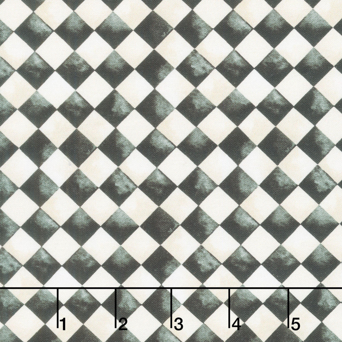 Midnight Hollow - Halloween Check Midnight Yardage