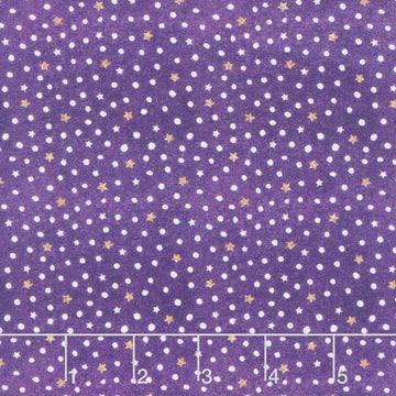 Midnight Hollow - Shine Bright Violet Yardage