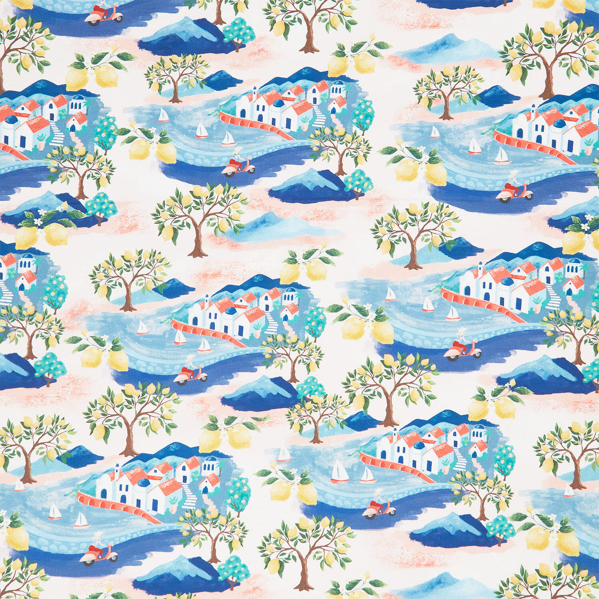 Villa Sol - Little Village Pale Pink Yardage