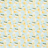 Villa Sol - Lemonade Azure Yardage