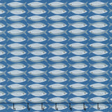 Villa Sol - Little Fishies Navy Yardage