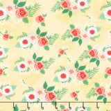 Villa Sol - Floral Bunches Sunburst Yardage