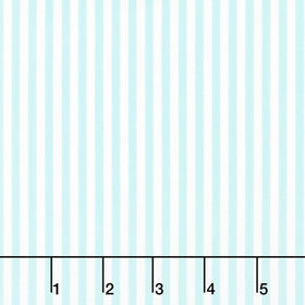 Villa Sol - Narrow Stripe Aqua Yardage