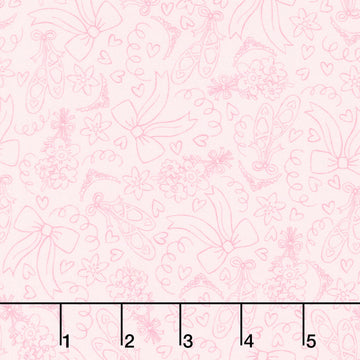 Twirling Tutus - Dance Attire Blush Yardage