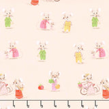 Heather Ross Favorites - Country Mouse / City Mouse Blush Yardage