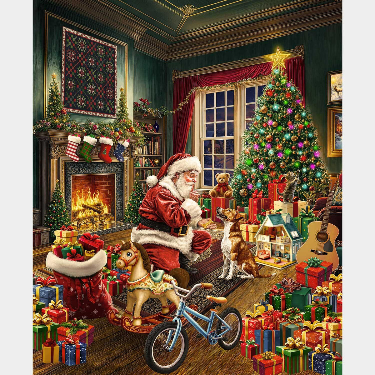 Winter Wonder - Christmas Morning Multi Panel