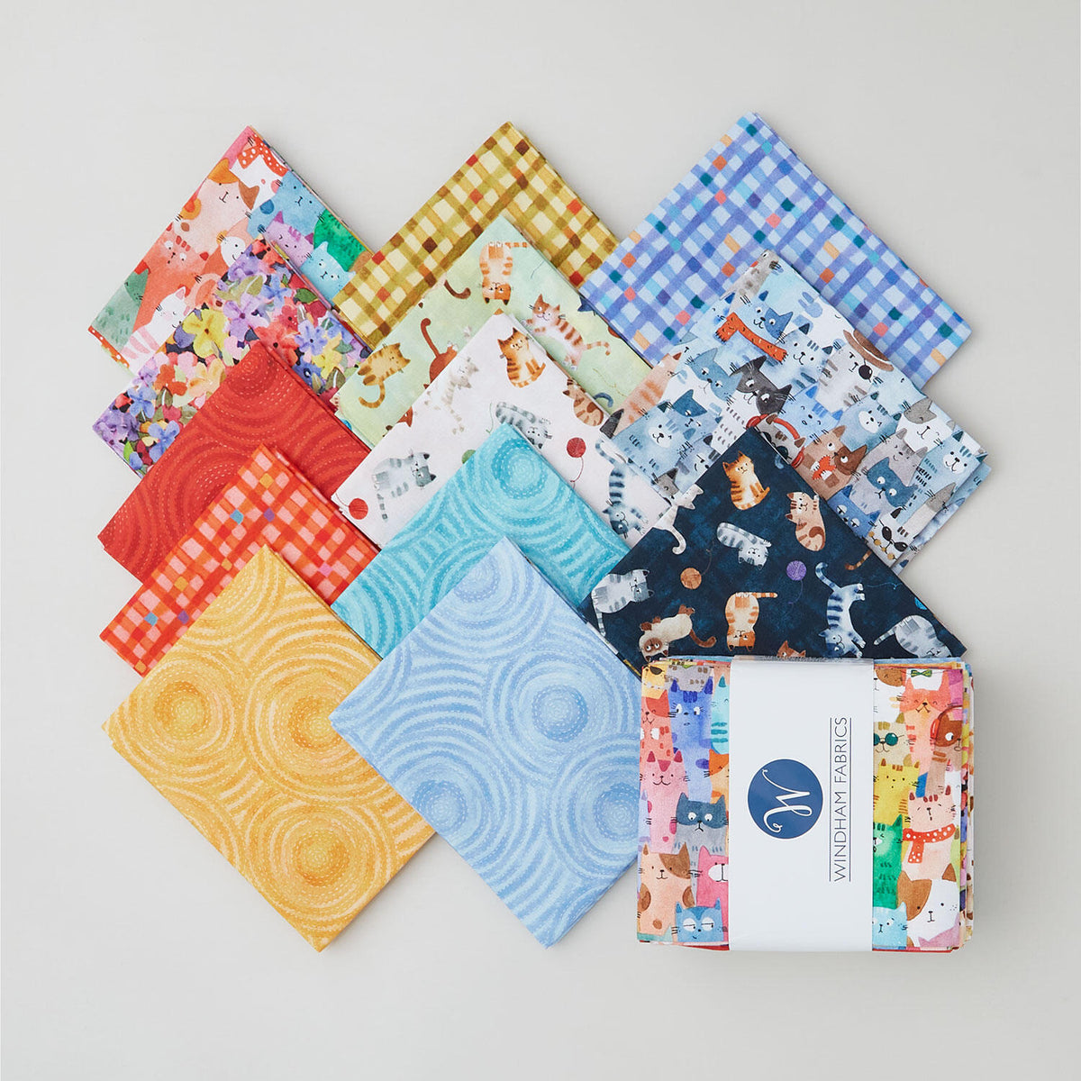 Cats Around Town Fat Quarter Bundle