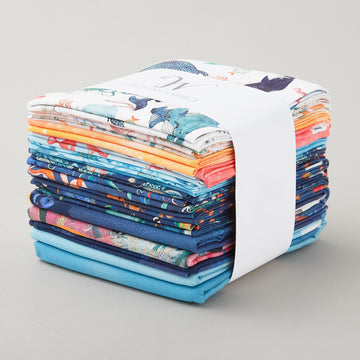 Deep Blue Fat Quarter Bundle