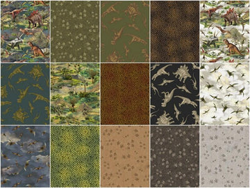 Prehistoric Paradise Fat Quarter Bundle