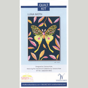 The Luna Moth Quilt Kit