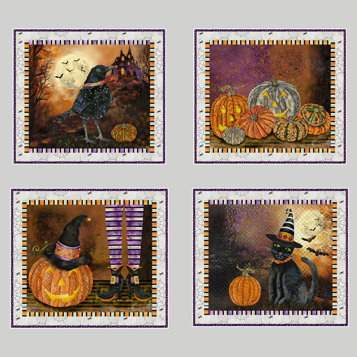 Spooky Soiree Midnight Hollow Placemats Kit