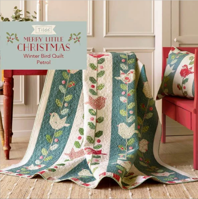 Winter Bird Quilt Free Quilt Pattern