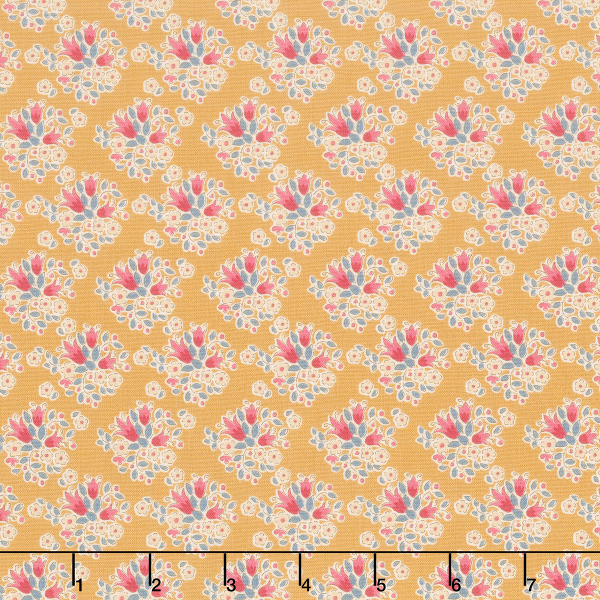 Creating Memories - Autumn - Lulu Saffron Yardage Primary Image