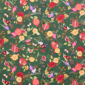 Thankful (Robert Kaufman) - Pomegranates Parsley Yardage Primary Image