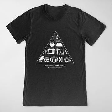 Missouri Star Food Pyramid T-shirt - Heather Black 3XL Primary Image