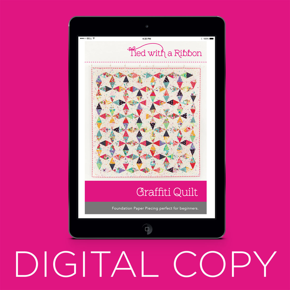 Digital Download - Graffiti Quilt Pattern Primary Image