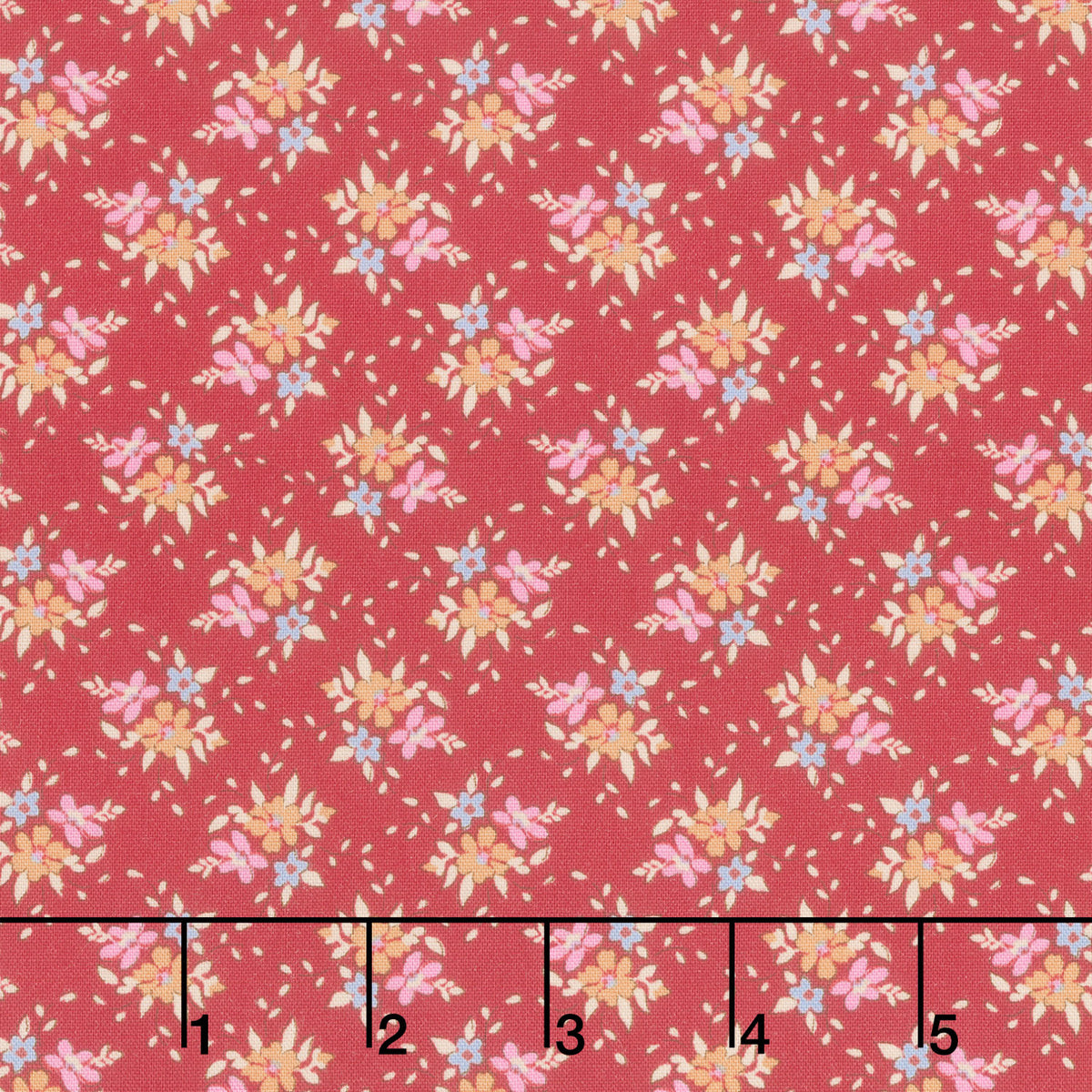 Creating Memories - Winter - Frida Red Yardage Primary Image