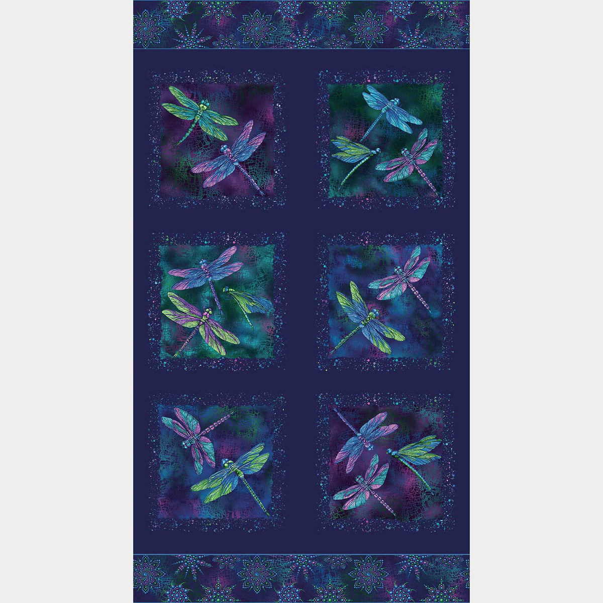 On Dragonfly Wings - Dragonfly Multi Panel Primary Image