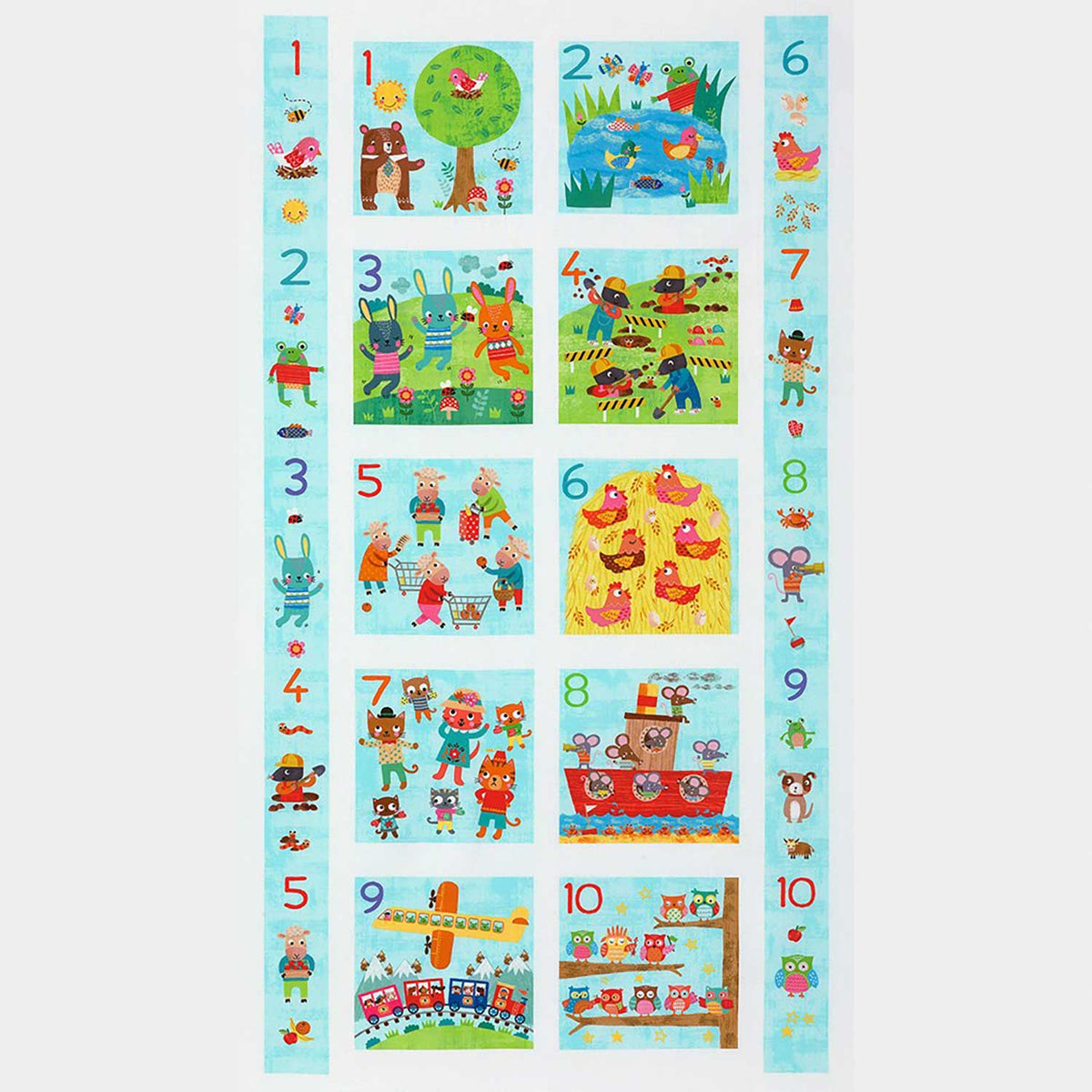 Fun-2-3 - Number Aqua Panel