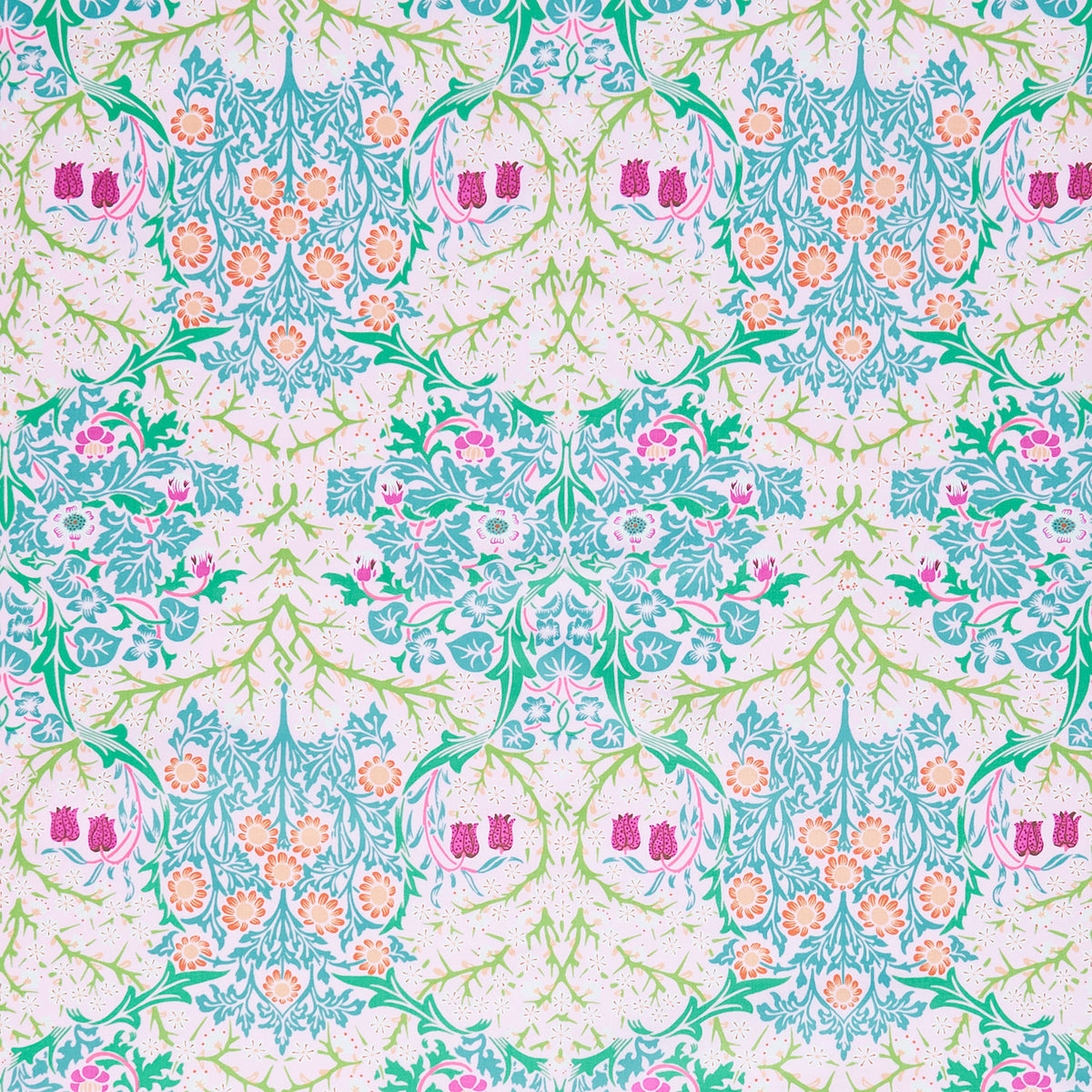 Kaffe Fassett x The Original Morris & Co. - Blackthorn Pink Yardage