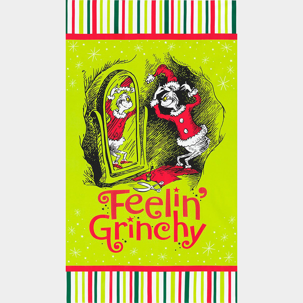 How the Grinch Stole Christmas - Grinch Holiday Panel Primary Image